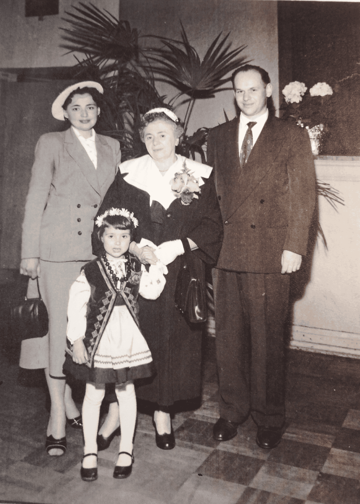 1956 з родиною