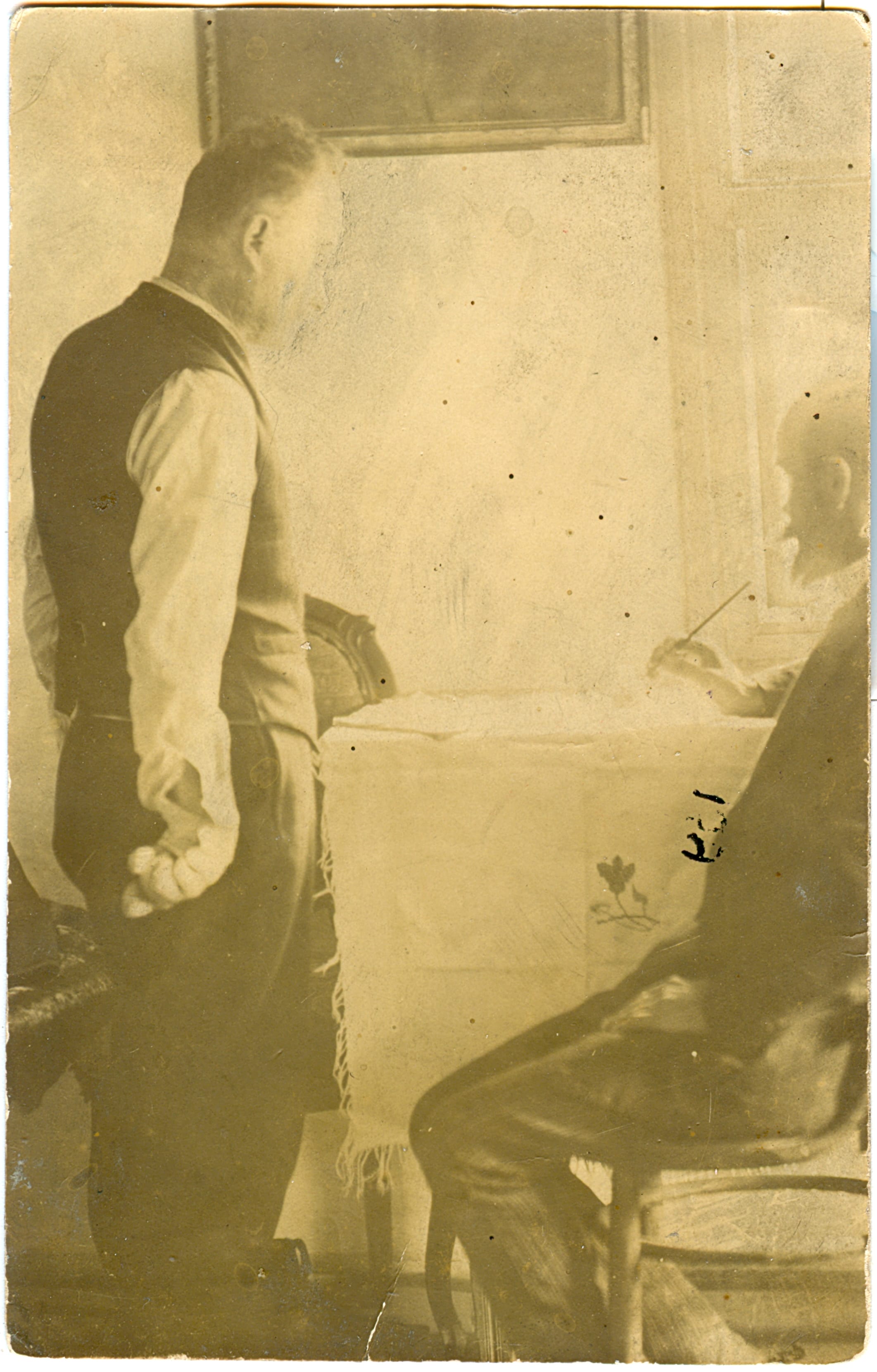 163 мем. Франко диктує свої твори. Криворівня 1912 р