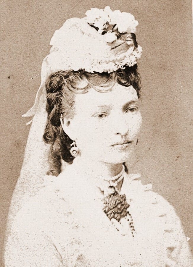 8. Целіна Зигмунтовська, 1896 р. шлюбна світлина_ (2) (2)